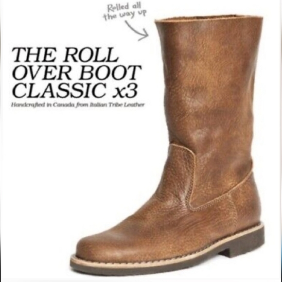Roots FOLD OVER Classic Boots - Picture 11 of 12